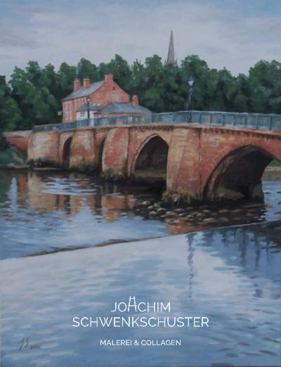 Alte Brücke in Chester, 2015-8, Leinwand, 65x50